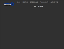 Tablet Screenshot of comunidadredentor.org